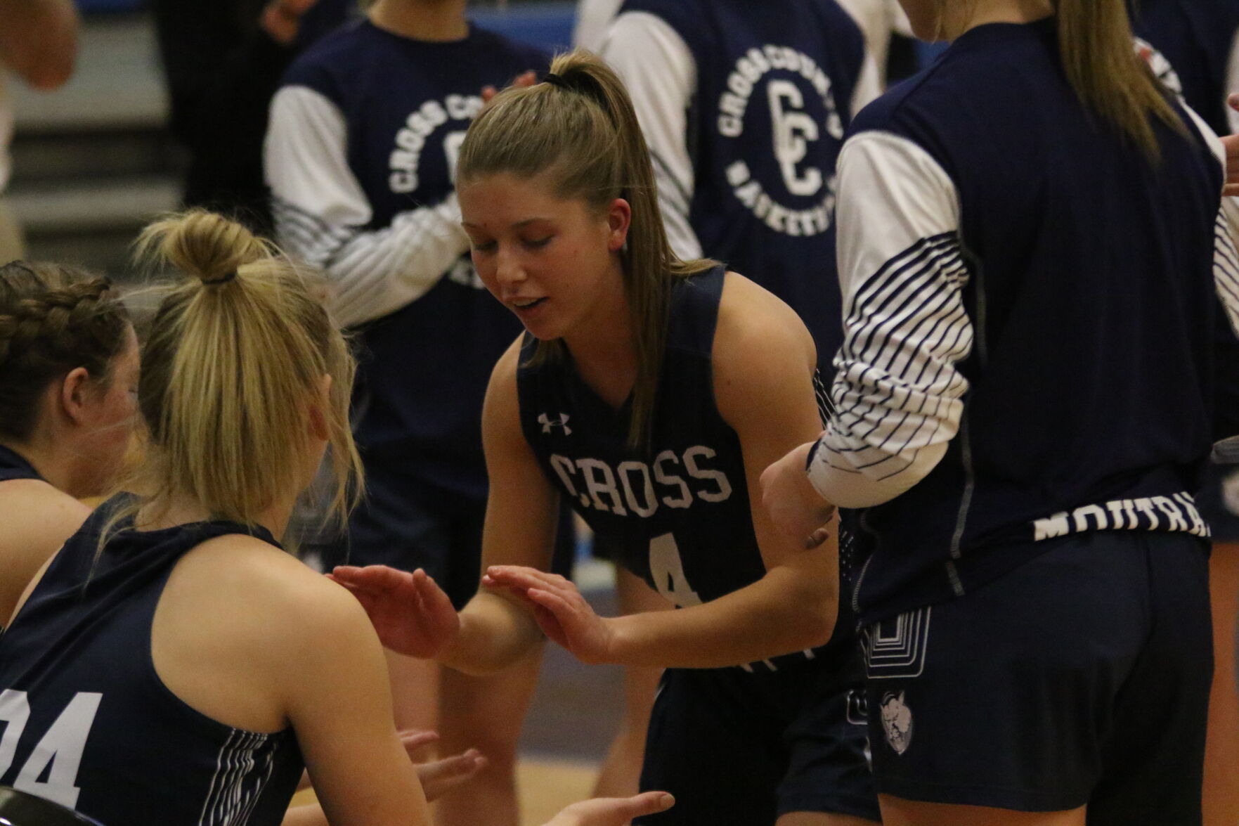 Cross County vs. Centennial girls basketball, Feb. 18 1.JPG